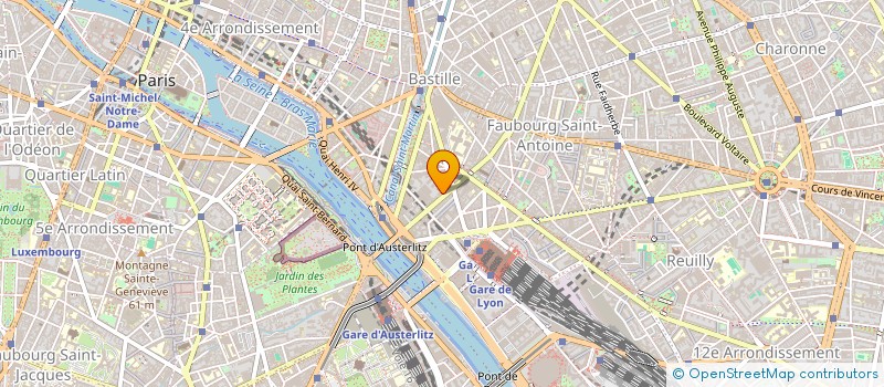 localisation de l'entreprise CT JM  PARIS