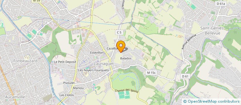 localisation de l'entreprise CT LE TAXI à AUCAMVILLE