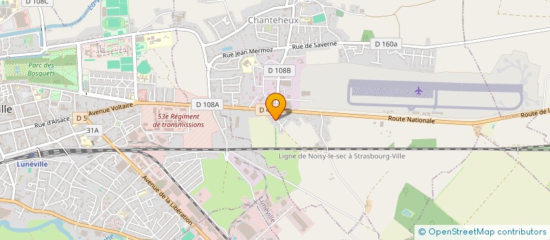 localisation de l'entreprise CT LSD  CHANTEHEUX