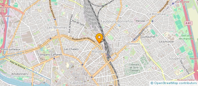 localisation de l'entreprise CT MULTI-SERVICES à TOULOUSE