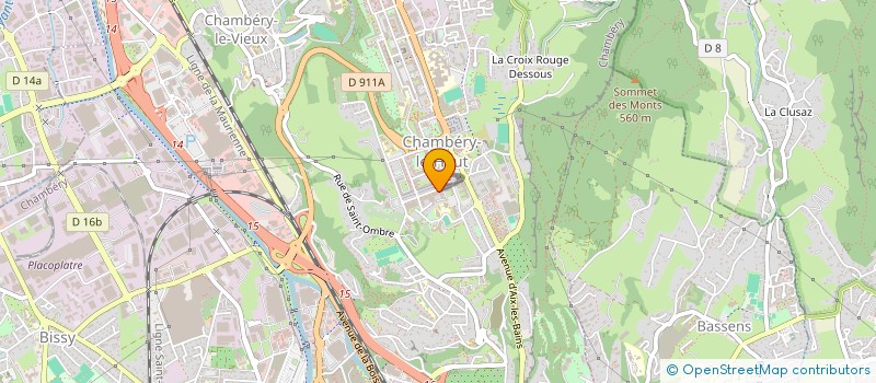 localisation de l'entreprise CT PRO NET  CHAMBERY