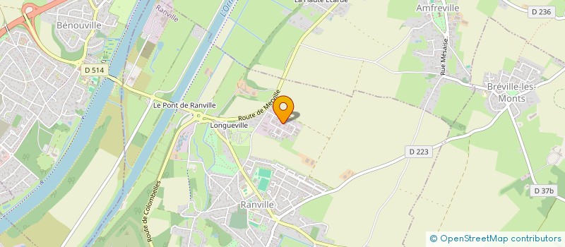 localisation de l'entreprise CT RANVILLE  RANVILLE