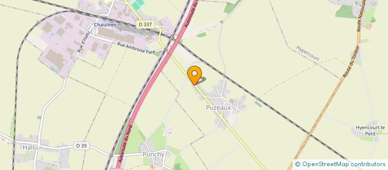 localisation de l'entreprise CT ROUSSEL  NOYON