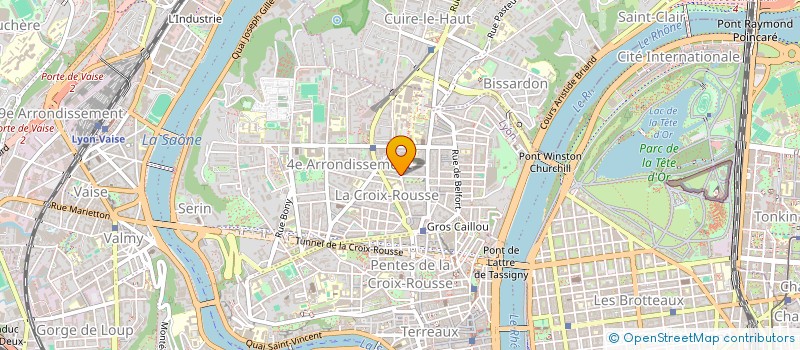 localisation de l'entreprise CT SERVICES  LYON