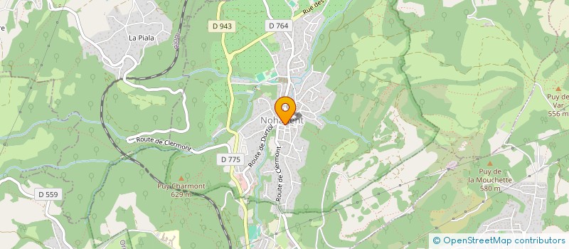 localisation de l'entreprise CT SERVICES  NOHANENT