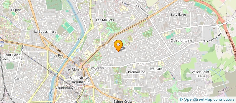 localisation de l'entreprise CT WAGRAM  LE MANS