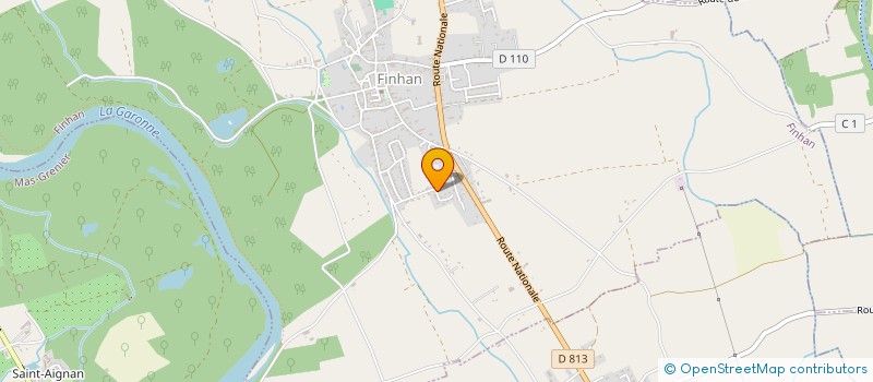 localisation de l'entreprise CT2A  MONTAUBAN