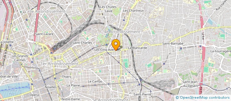 localisation de l'entreprise CT2K à MARSEILLE