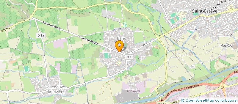 localisation de l'entreprise CT2M  BAHO