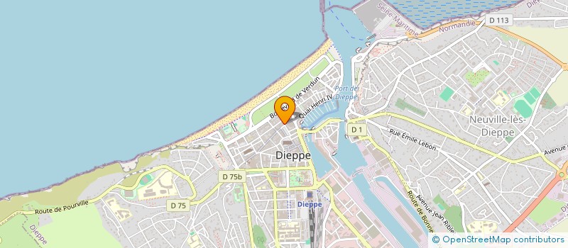 localisation de l'entreprise CT55 à DIEPPE