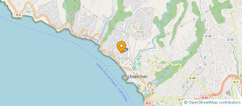 localisation de l'entreprise CTA CONSTRUCTION à SCHOELCHER