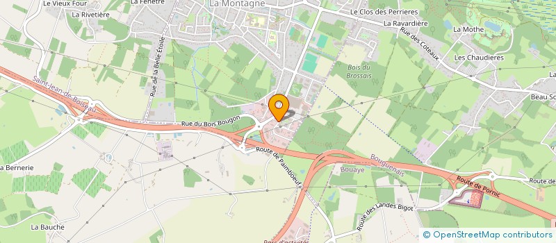 localisation de l'entreprise CTA LA MONTAGNE  LA MONTAGNE