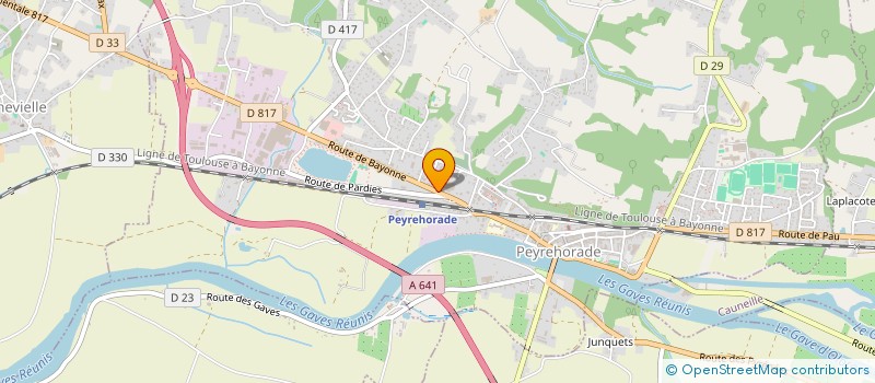 localisation de l'entreprise CTA PEYREHORADE à PEYREHORADE