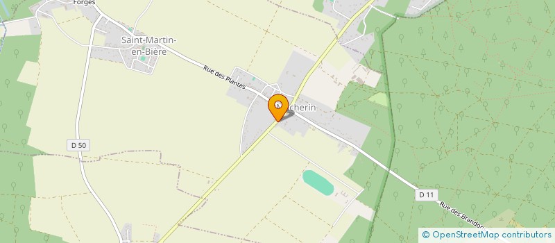 localisation de l'entreprise CTA RENOV HABITAT  SAINT-MARTIN-EN-BIERE