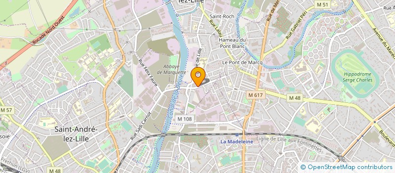 localisation de l'entreprise CTA TECHNOLOGIES à SALOME
