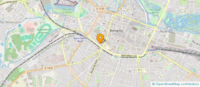 localisation de l'entreprise CTA - VALOMER à AMIENS