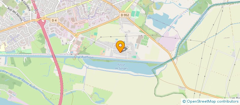 localisation de l'entreprise CTAB  LES PONTS DE CE