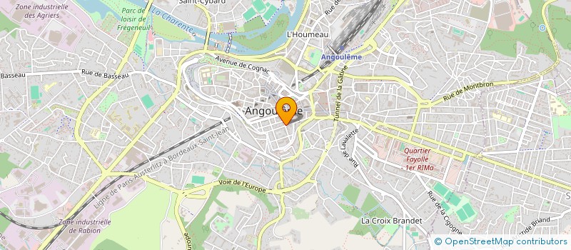 localisation de l'entreprise CTAB - ANGOULEME à ANGOULEME