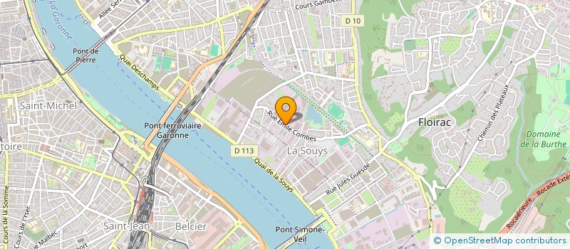 localisation de l'entreprise CTAG  FLOIRAC