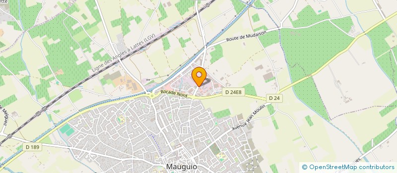 localisation de l'entreprise CTAGA MAUGUIO  MAUGUIO