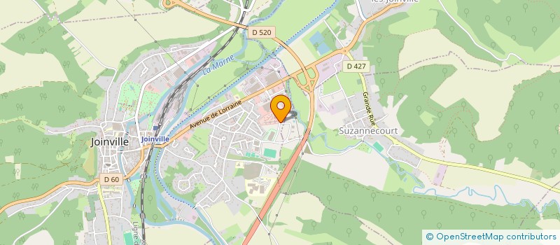 localisation de l'entreprise CTAJ à JOINVILLE