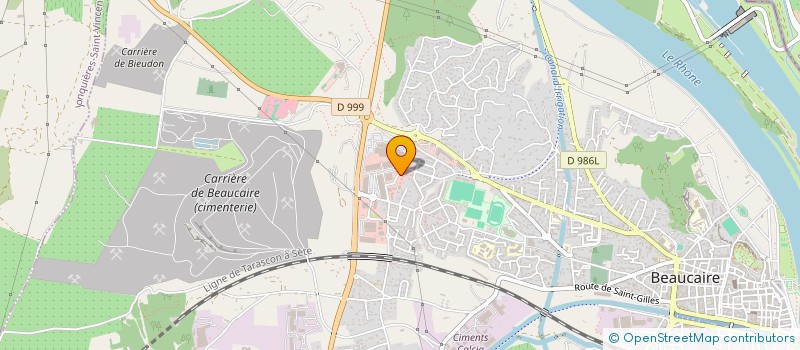 localisation de l'entreprise CTAM BAC à BEAUCAIRE