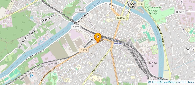 localisation de l'entreprise CTAM MERCIER  DAMMARIE-LES-LYS