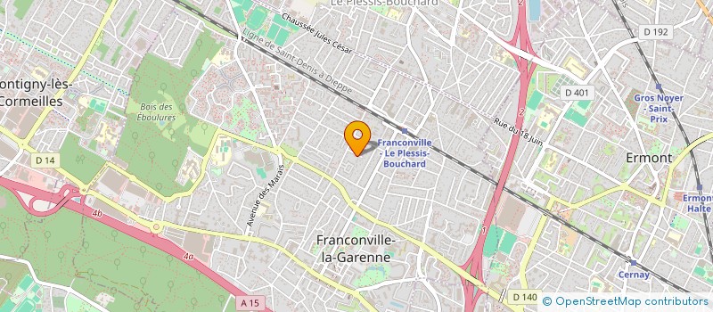 localisation de l'entreprise CTB à ASNIERES-SUR-SEINE