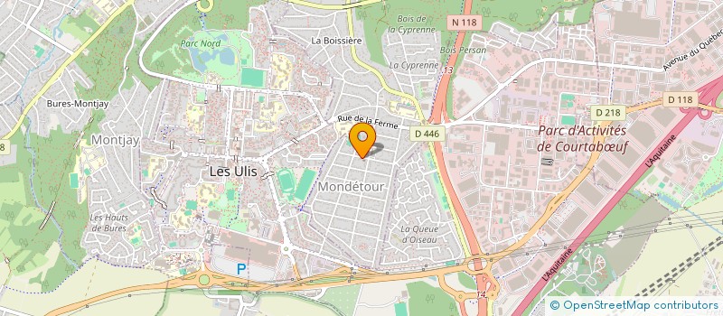 localisation de l'entreprise CTB CONSEIL à ORSAY