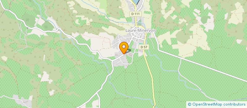 localisation de l'entreprise CTB IMMO  LAURE-MINERVOIS