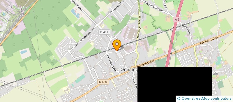 localisation de l'entreprise CTB NORD à ONNAING