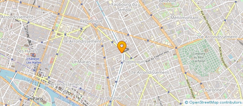 localisation de l'entreprise CTBI  PARIS