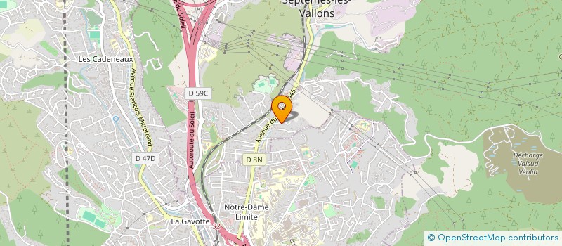 localisation de l'entreprise CTBM CONSEILS à SEPTEMES-LES-VALLONS