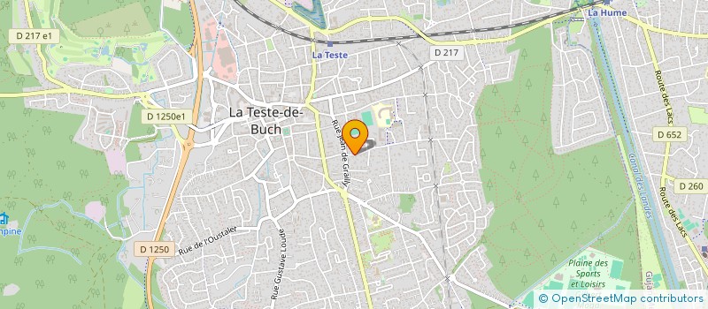 localisation de l'entreprise CTC à LA TESTE-DE-BUCH