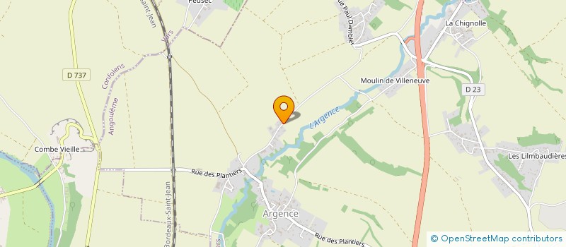 localisation de l'entreprise CTC à CHAMPNIERS