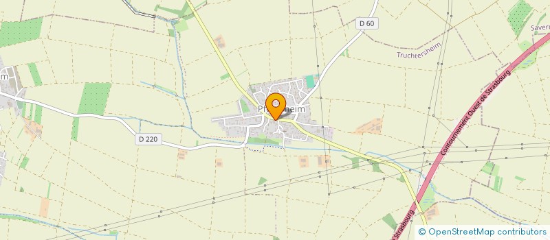 localisation de l'entreprise CTC  TRUCHTERSHEIM