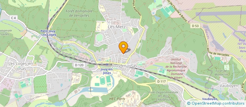 localisation de l'entreprise CTC  JOUY-EN-JOSAS