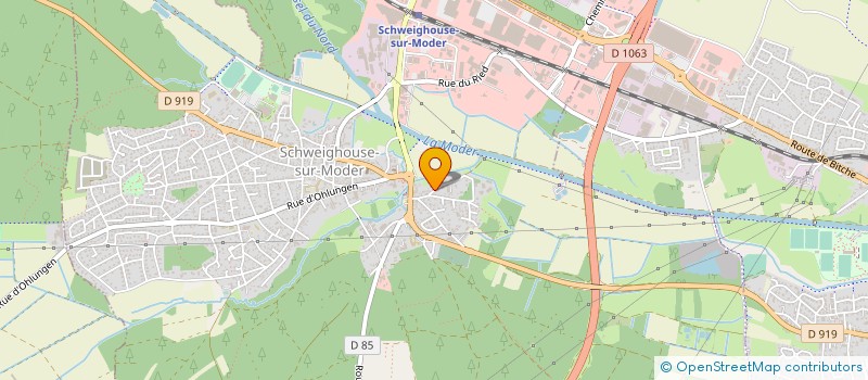 localisation de l'entreprise CTC AB à SCHWEIGHOUSE-SUR-MODER