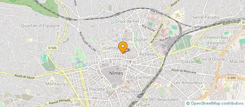 localisation de l'entreprise CTC CRIPPA TECHNI CONSEIL ETUDES EXPERT. à NIMES