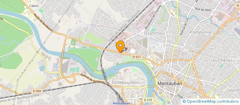 localisation de l'entreprise CTCLIMATISATION  MONTAUBAN