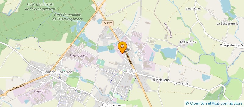 localisation de l'entreprise CTCV CARRIERES à L' OIE