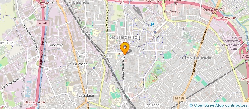 localisation de l'entreprise CTD  TOULOUSE