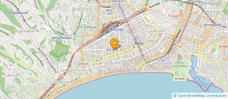 localisation de l'entreprise CTD INVEST  NICE