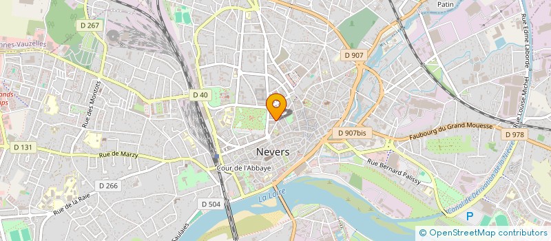 localisation de l'entreprise CTDENTS à NEVERS