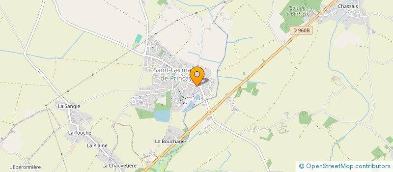 localisation de l'entreprise CTDI  SAINT-GERMAIN-DE-PRINCAY