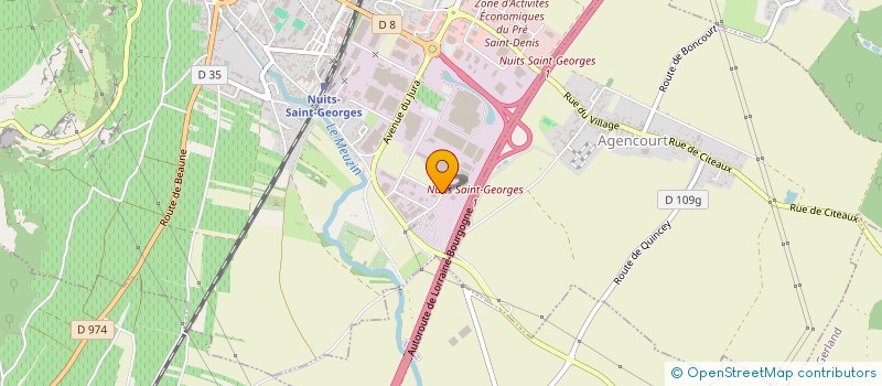 localisation de l'entreprise CTE ACTIO SOCIA PERSO SIVOM CANT NUITS à NUITS-SAINT-GEORGES