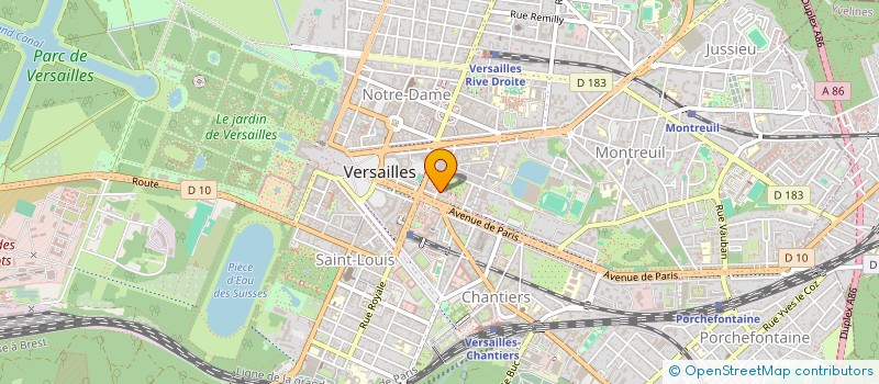 localisation de l'entreprise CTE BASSIN HYDROGRAPH MAULDRE AFFLUENTS à VERSAILLES