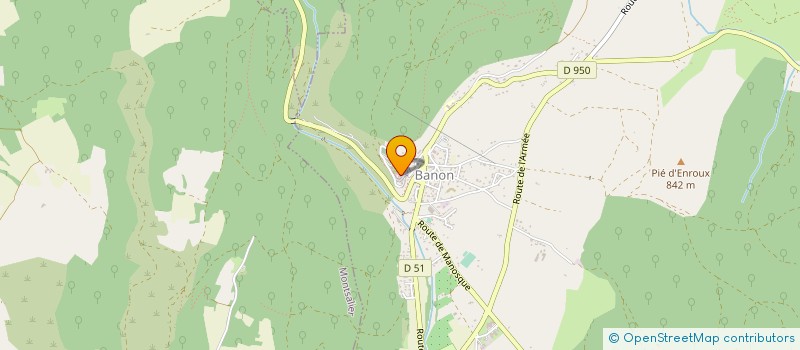 localisation de l'entreprise CTE COM ACTION SOCIAL S0MIANE LA ROTONDE à SIMIANE-LA-ROTONDE
