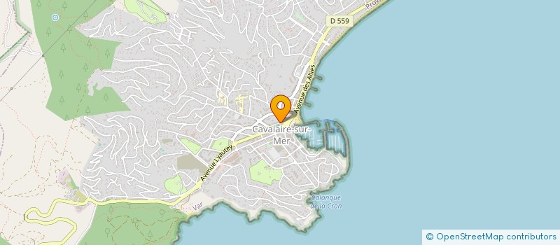localisation de l'entreprise CTE COM ACTION SOCIALE CAVALAIRE SURMER à CAVALAIRE-SUR-MER