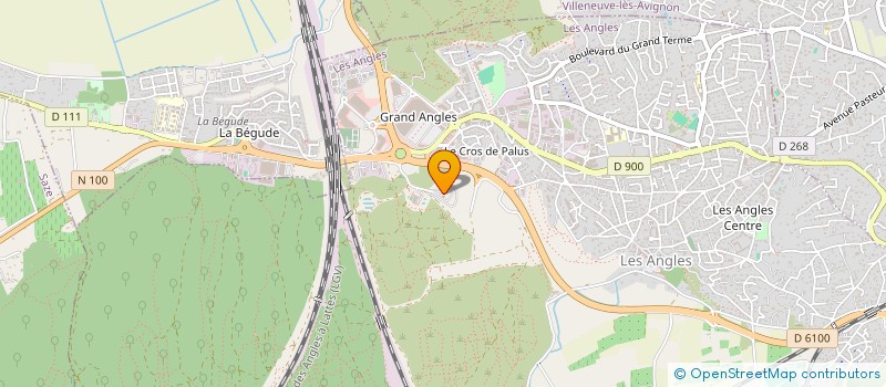 localisation de l'entreprise CTE COM ACTION SOCIALE DES ANGLES à LES ANGLES